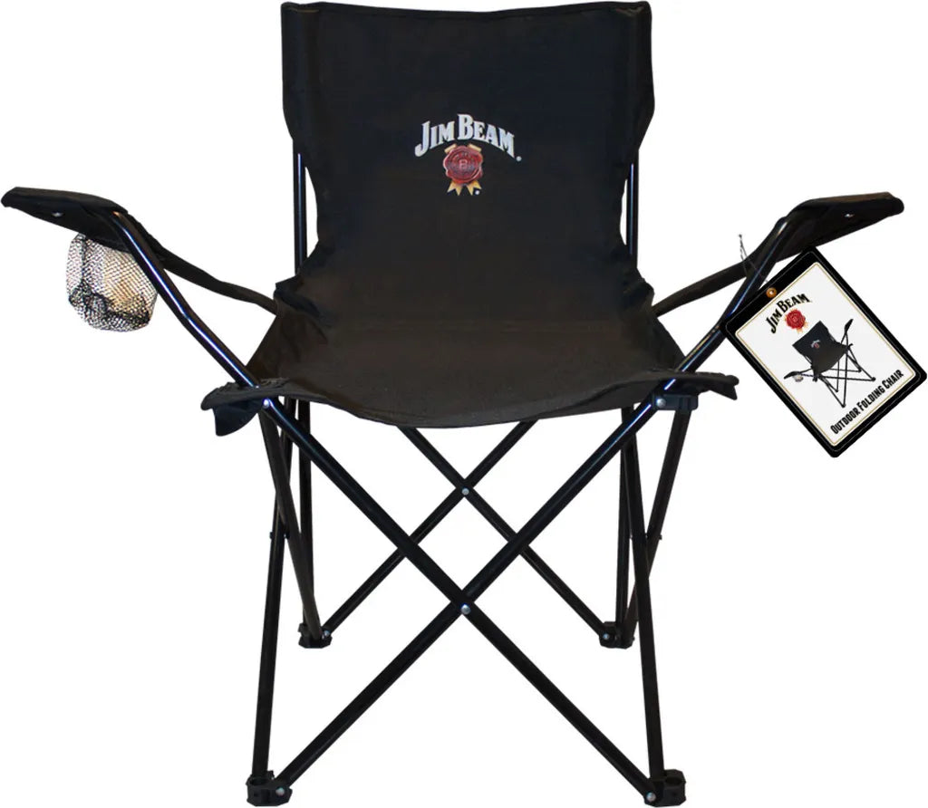  Jim Beam Camping-Faltstuhl Mit Getränkehalter