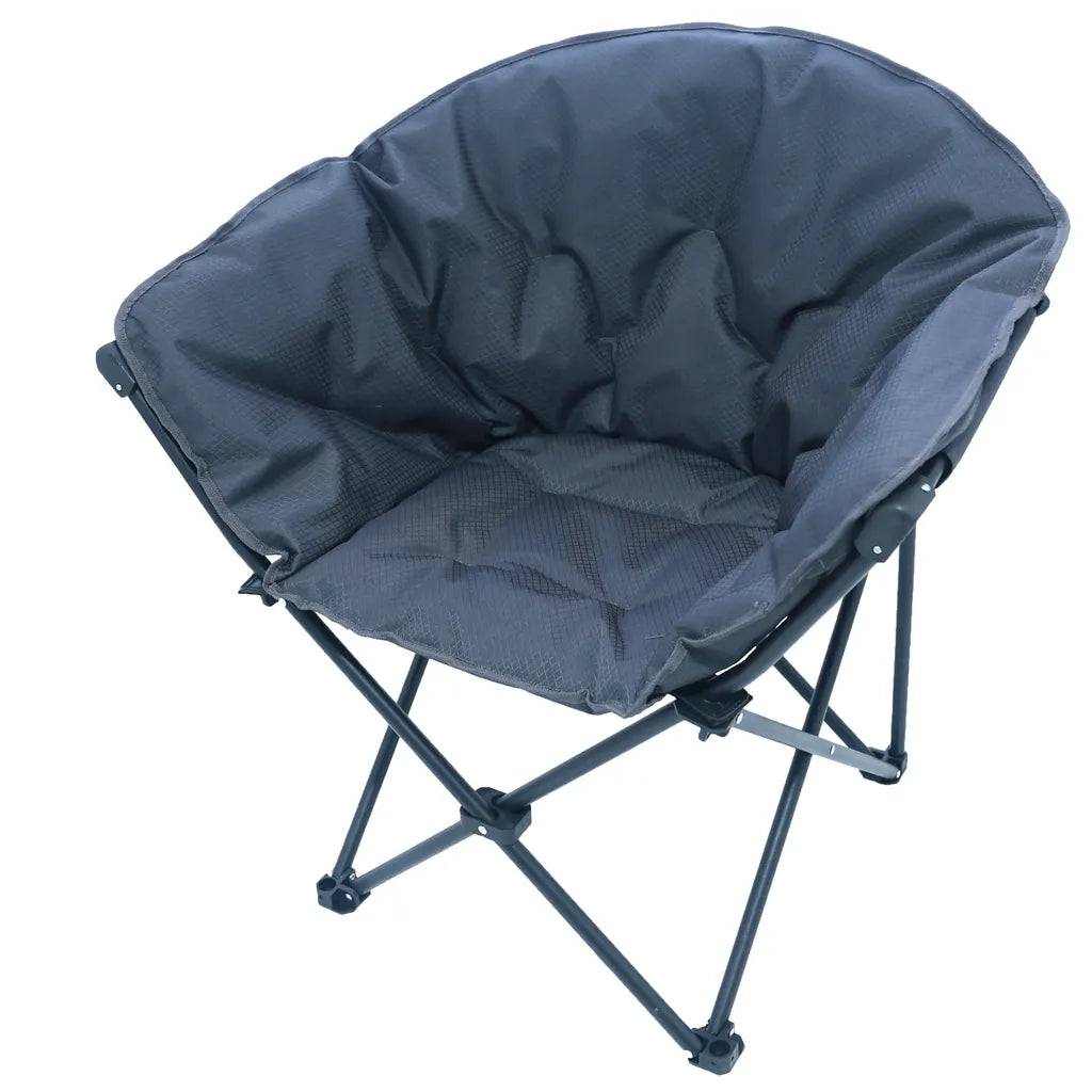  Campingstuhl Set Mit Hocker Faltbar Gepolstert Rip Stop Polyester