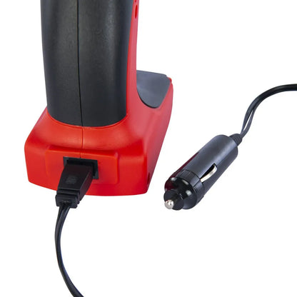  Grafner® 12V Kompressor Handkompressor Mit Digitaler Druckanzeige Elektrische Luftpumpe KO10943