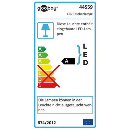 Goobay LED-Taschenlampe Super Bright 1500