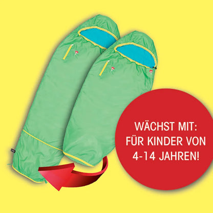  Grüezi Bag Schlafsack Für Kinder In Grün - Bekannt Aus "Die Höhle Der Löwen"
