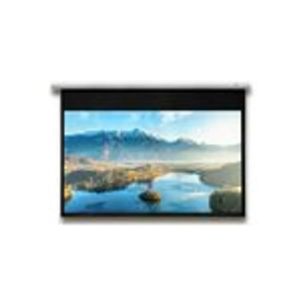  DELUXX Advanced Motorleinwand Elegance 16:9 Mattweiss Polaro 294 X 165 Cm