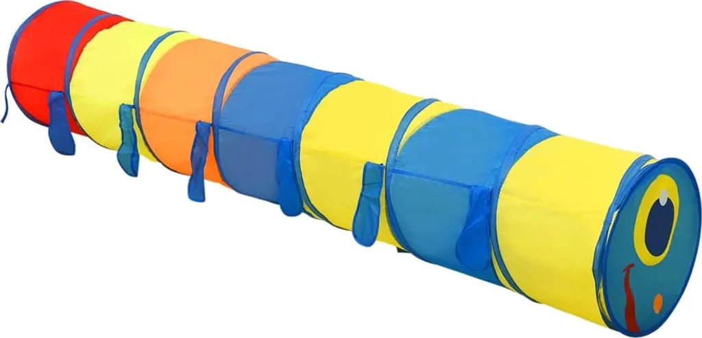  VidaXL Spieltunnel Für Kinder Mehrfarbig 245 Cm Polyester