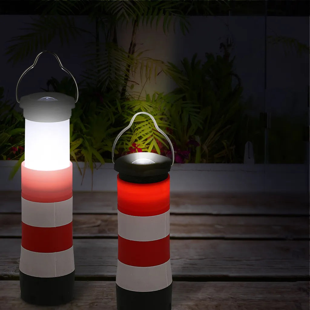  3in1 Taschenlampe Leuchtturm Multifunktionslampe Tischlampe Hängelampe Lampe Ausziehbar Zoomfunktion