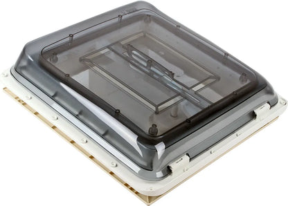  Dachfenster Fiamma Vent 40x40 Cm Klar + Dichtmittel + Schrauben Für Wohnwagen