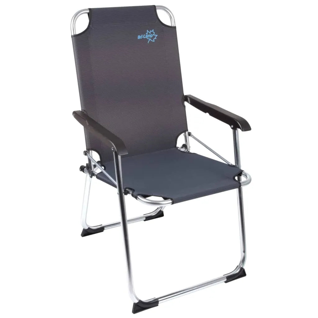  Bo-Camp Klappbarer Campingstuhl Copa Rio Classic Graphitgrau