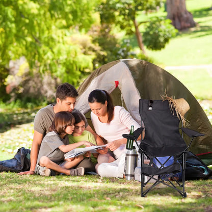  Relaxdays Campingstuhl Mit Fußablage