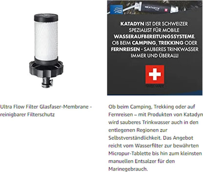  Katadyn Befree Water Filtration System 1.0L