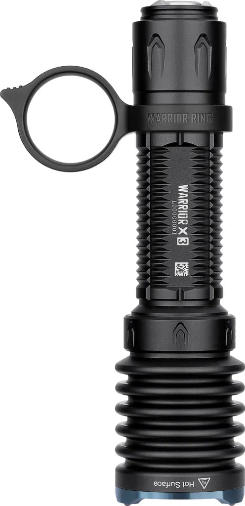  OLIGHT Warrior X 3 Schwarz LED Taschenlampe 2500 Lumen 560 Meter Leuchtweite, USB Wiederaufladbar IPX8 Wasserdicht