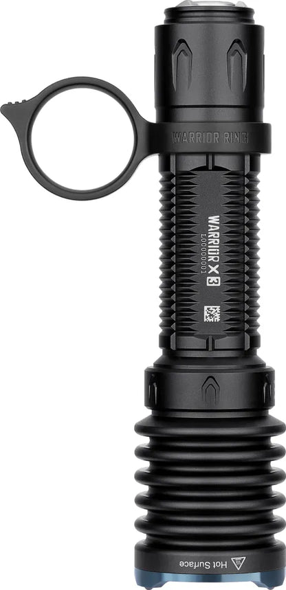  OLIGHT Warrior X 3 Schwarz LED Taschenlampe 2500 Lumen 560 Meter Leuchtweite, USB Wiederaufladbar IPX8 Wasserdicht