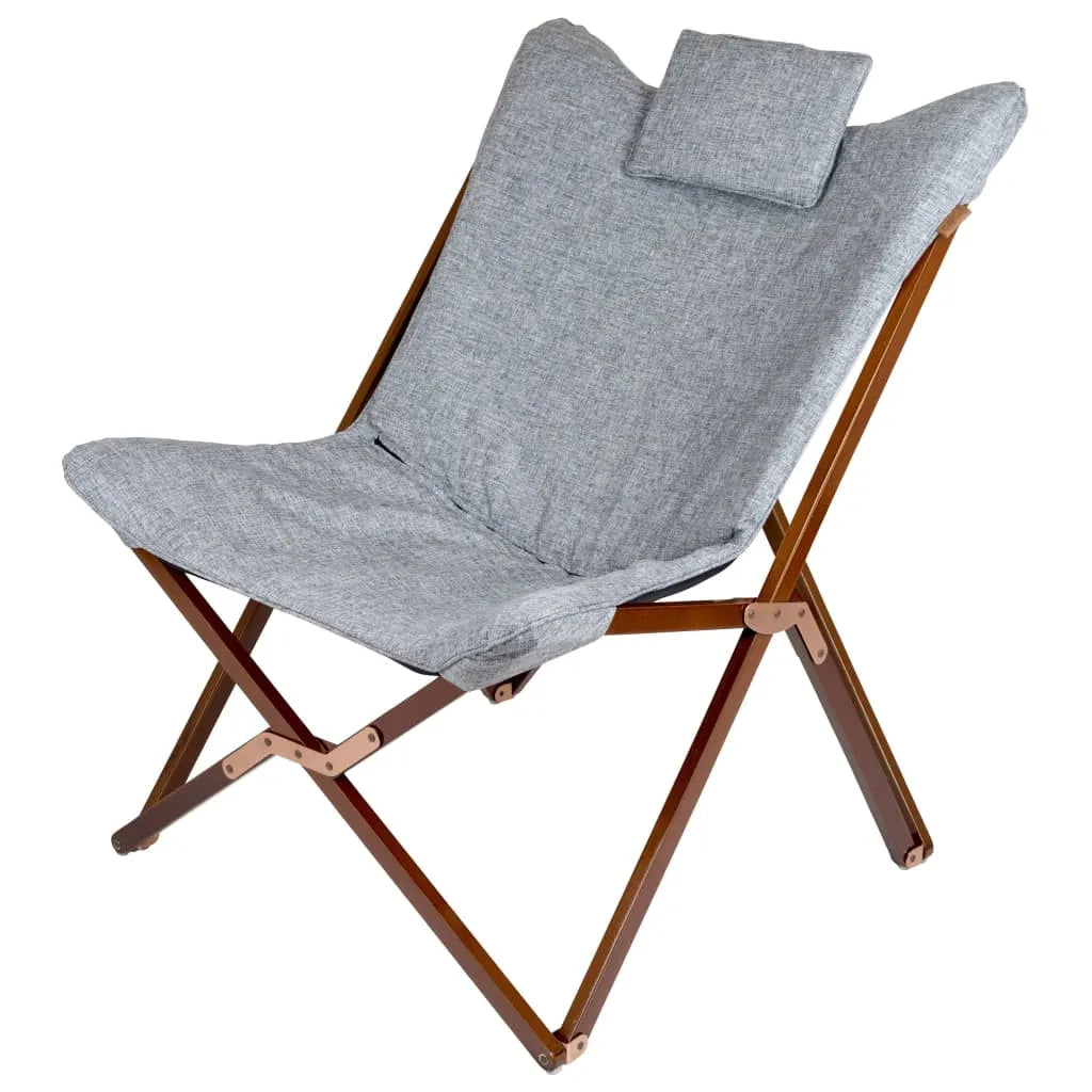  Bo-Camp Relaxstuhl Bloomsbury Grau