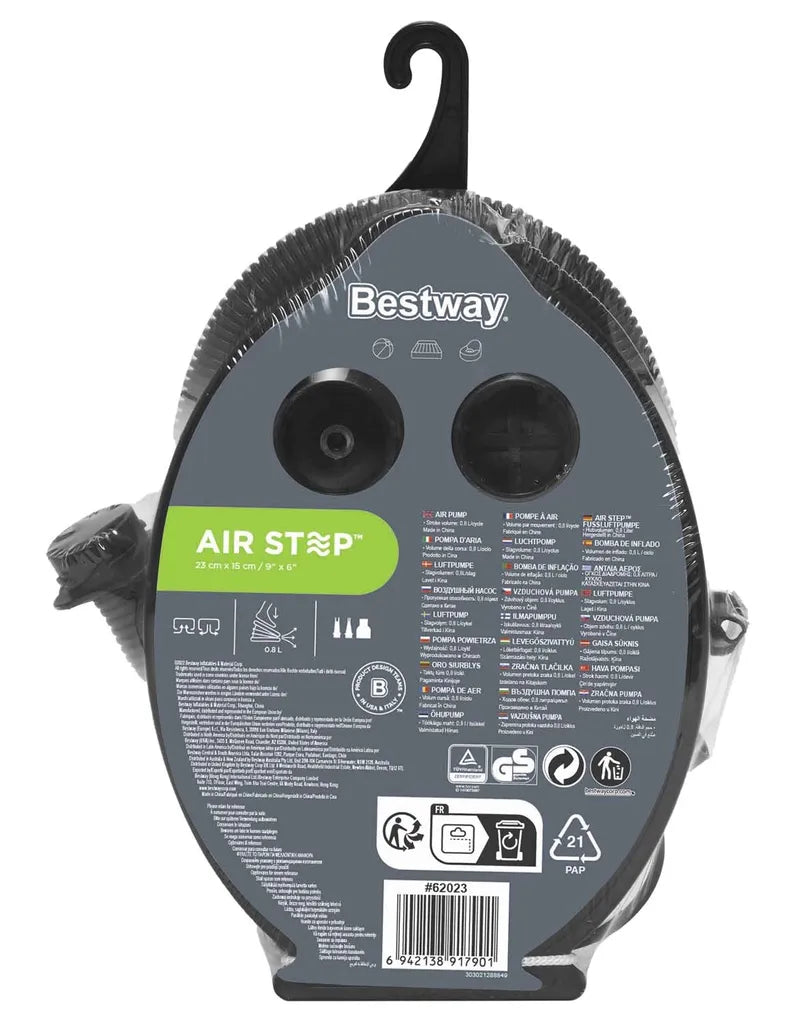  Bestway® Air Step™ Fußpumpe 22,8 X 15,8 X 6 Cm