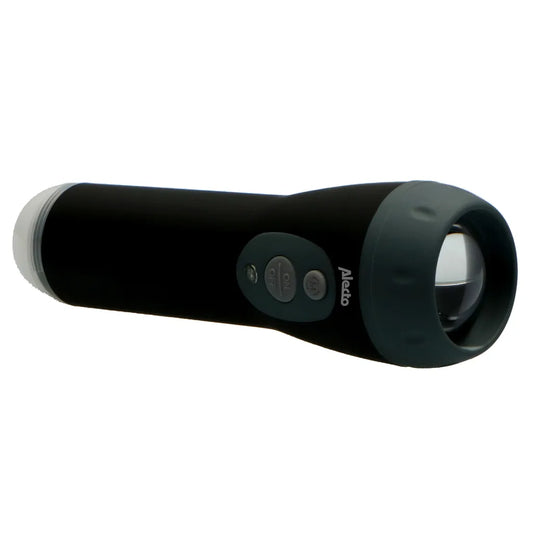  Alecto Taschenlampe ATL-110ZT LED Aufladbar Sw