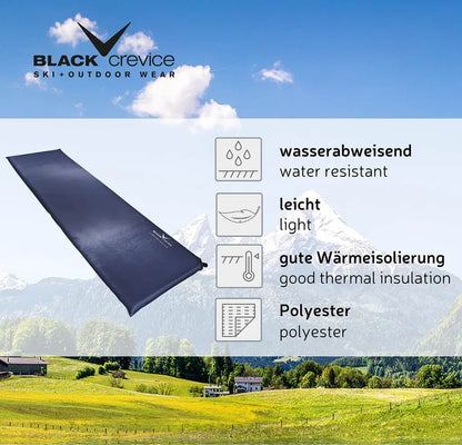  BLACK CREVICE - Selbstaufblasende Unterlagsmatte/Isomatte - 200 X 66 X 7 Cm - Navy