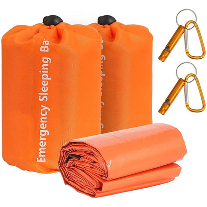  Notfall,Schlafsack,Ultraleicht,,wasserdicht,,Thermo-Überlebens-Bivy-Sack,,Überlebens-Unterschlupf,,Notfalldecke,für,Camping