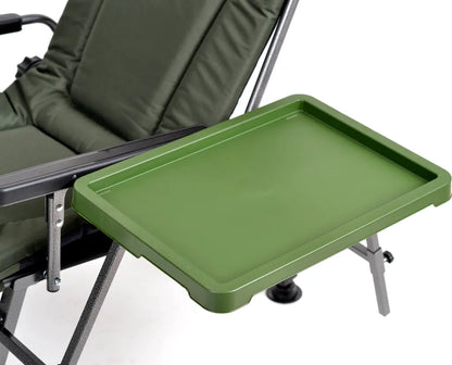  Carp Angelstuhl Campingstuhl F5R ST/P Stuhl Deluxe Karpfen Angler Campingstuhl Mit Extra Höhe Und Tisch Angelrutenhalter
