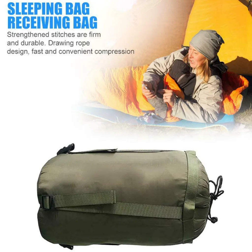  Melario Outdoor Deckenschlafsack Mumienschlafsack Schlafsack Winter Camping Zelt Grün