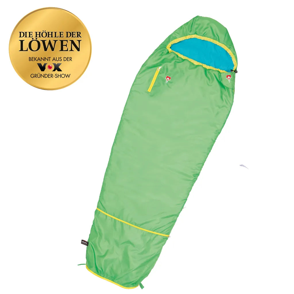  Grüezi Bag Schlafsack Für Kinder In Grün - Bekannt Aus "Die Höhle Der Löwen"