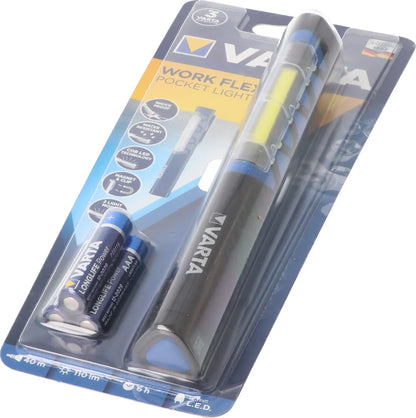  Varta Work Flex Pocket Light 3AAA Mit Batt.