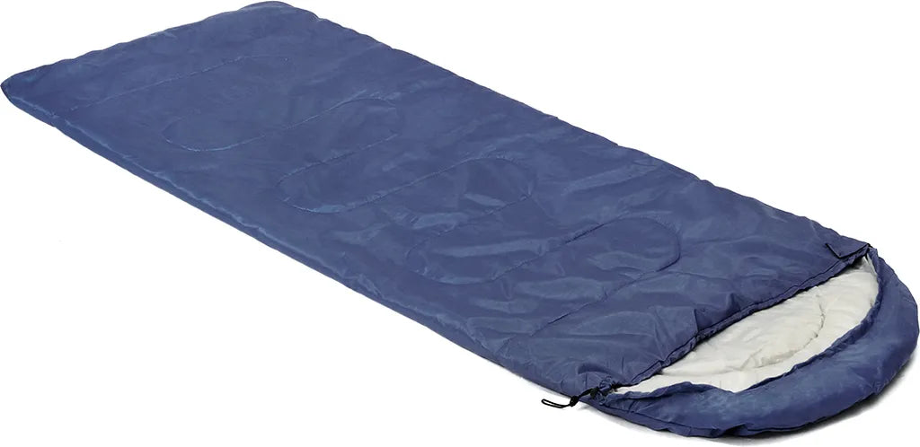  Camping Umschlag Schlafsack Mumienschlafsack Zelten Deckenschlafsack 210x75CM -Navy Blau