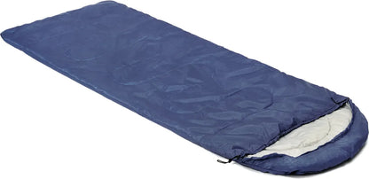  Camping Umschlag Schlafsack Mumienschlafsack Zelten Deckenschlafsack 210x75CM -Navy Blau