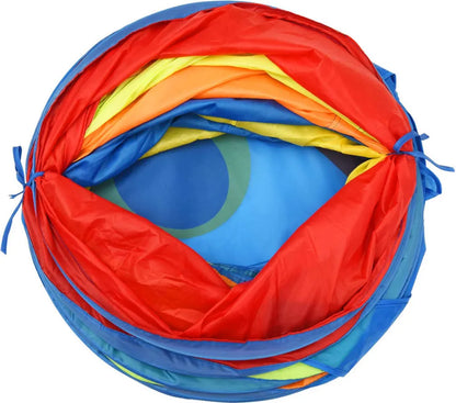  VidaXL Spieltunnel Für Kinder Mehrfarbig 245 Cm Polyester