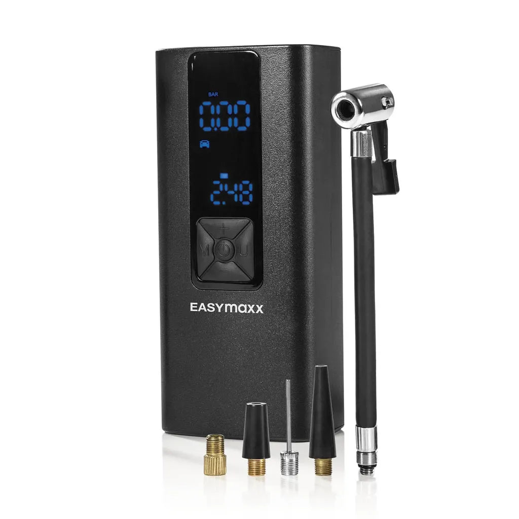  EASYmaxx Akku-Handkompressor Mit Digital-Display - Schwarz