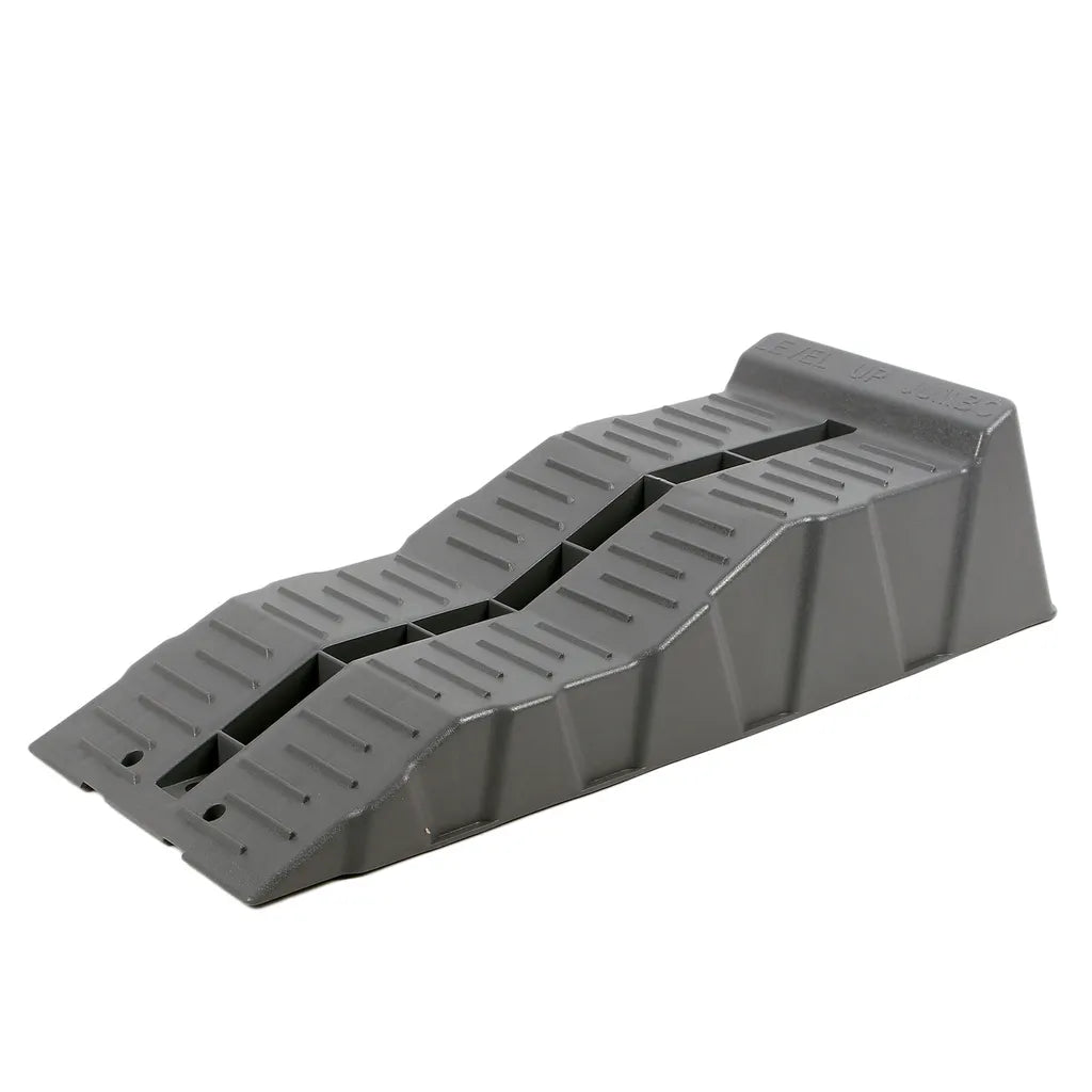  Fiamma Jumbo Stufenkeile, Auffahr-Keil 2er Set - Bis 5000 Kg, 58 X 6/11 X 14 Cm Für Wohnwagen Oder Wohnmobil