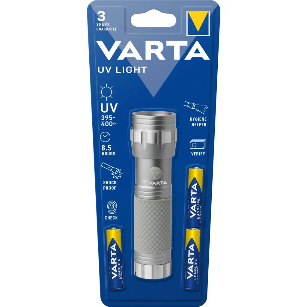  Varta UV-Taschenlampe Mit 3xAAA Batterien 15638101421