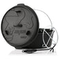  BBQ-Toro Dutch Oven DO12PX, 13,6 L Premium Gusseisen Kochtopf Gusstopf