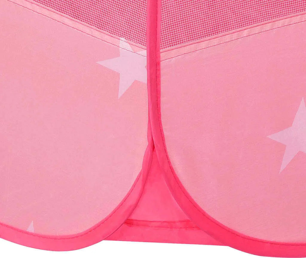  VidaXL Kinder-Spielzelt Mit 250 Bällen Rosa 102x102x82 Cm