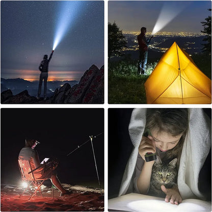  2er Solar LED Taschenlampe Handkurbel Wiederaufladbare Mit Wanderschnalle, Dynamo Taschenlampe, Taschenlampenkurbel Für Outdoor/Camping/Notfall (Grün+Schwarz)