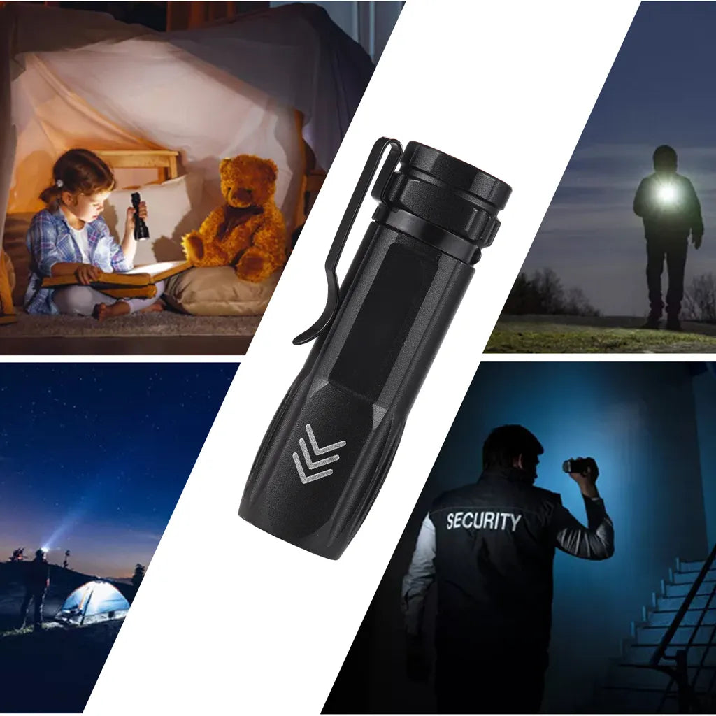  Wiederaufladbare USB-Taschenlampen LED-Taschenlampen Zoombare Helle Taschenlampe COB-Seitenlicht-Taschenlampe 3 Modi Fuer Outdoor-Camping-Notfall-Autoreparatur