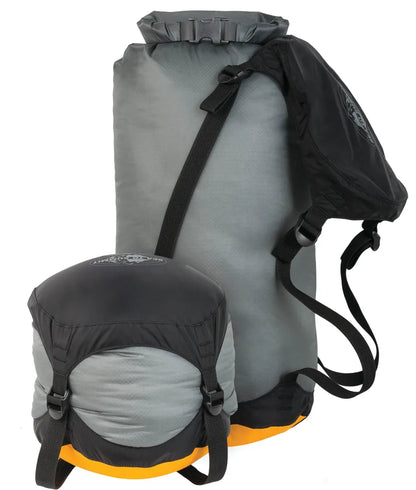  Sea To Summit - EVent Ultra-Sil Compression Dry Sack, Größe:S 10L - ø 18cm X 40cm - 75g - Komprimierbar Auf 3.3L