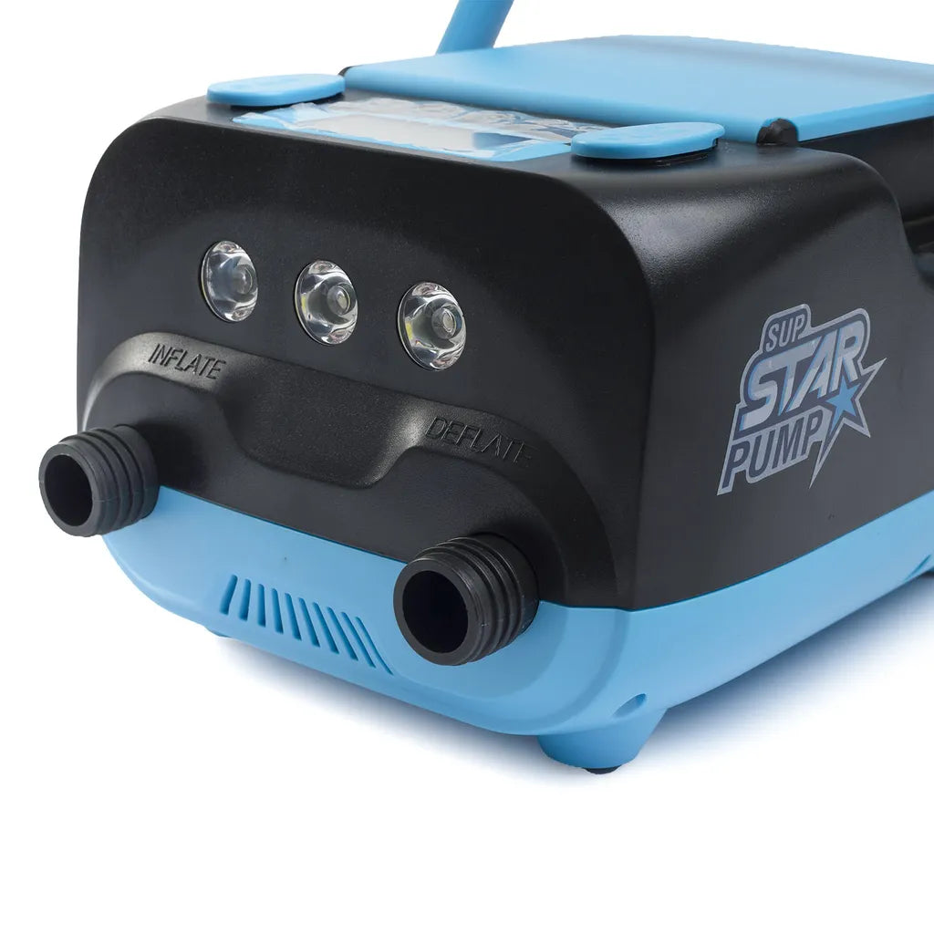  Elektrische Füllpumpe 12V Smart Inflator Deflator Luftpumpe Star Pump 9 SUP