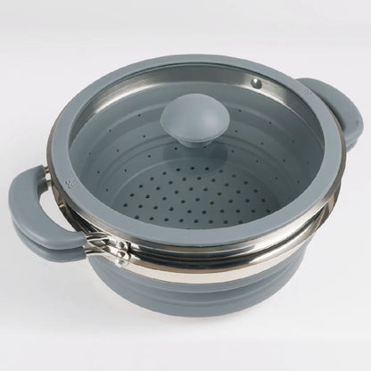  Faltbares Sieb Ø 20 Cm Leichtgewichtssieb Campingpsieb Kochgeschirr Grau Kampa CW0123