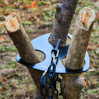  Sundick Camping Stativ H?ngetopfhalterung Barbecue Rack Hanger Edelstahl Stativ Fš¹r H?ngetopf