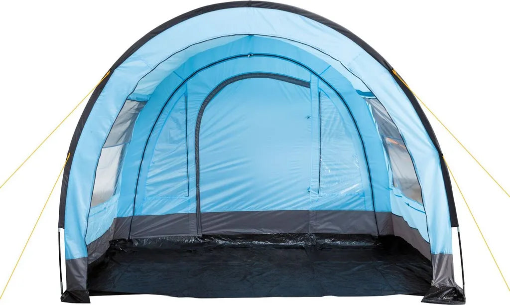  CampFeuer Zelt Relax6 Für 6 Personen | Hellblau / Grau | 5000 Mm Wassersäule