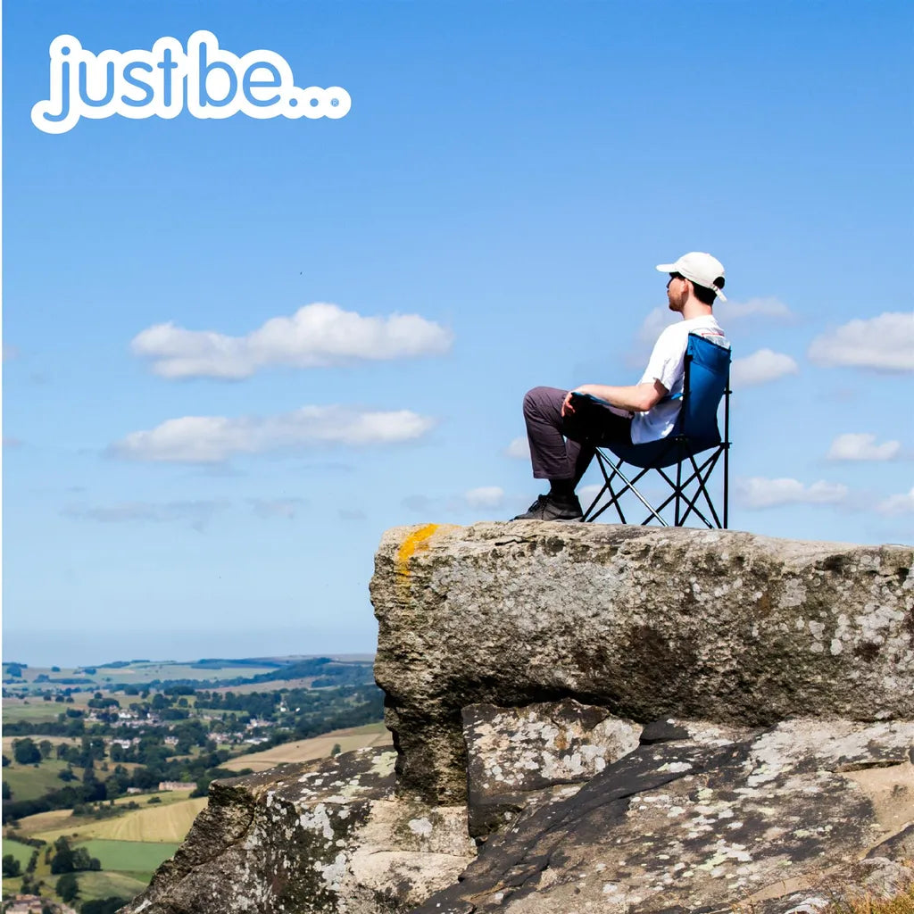  Camping-Klappstuhl Von Just Be. Gelb/Grun