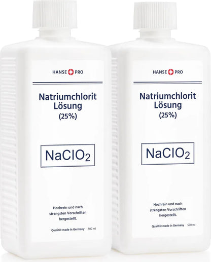  HANSE PRO Natriumchlorit Lösung (25%), 500 Ml, Verpackungseinheit:2er-Set