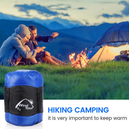  Links Schlafsäcke - Zum Zusammenzippen, Um Einen Riesigen Doppelschlafsack Zu Bilden - Camping, Wandern, Outdoor Blau