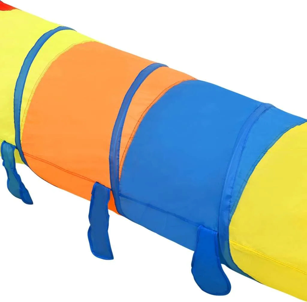  VidaXL Spieltunnel Für Kinder Mehrfarbig 245 Cm Polyester