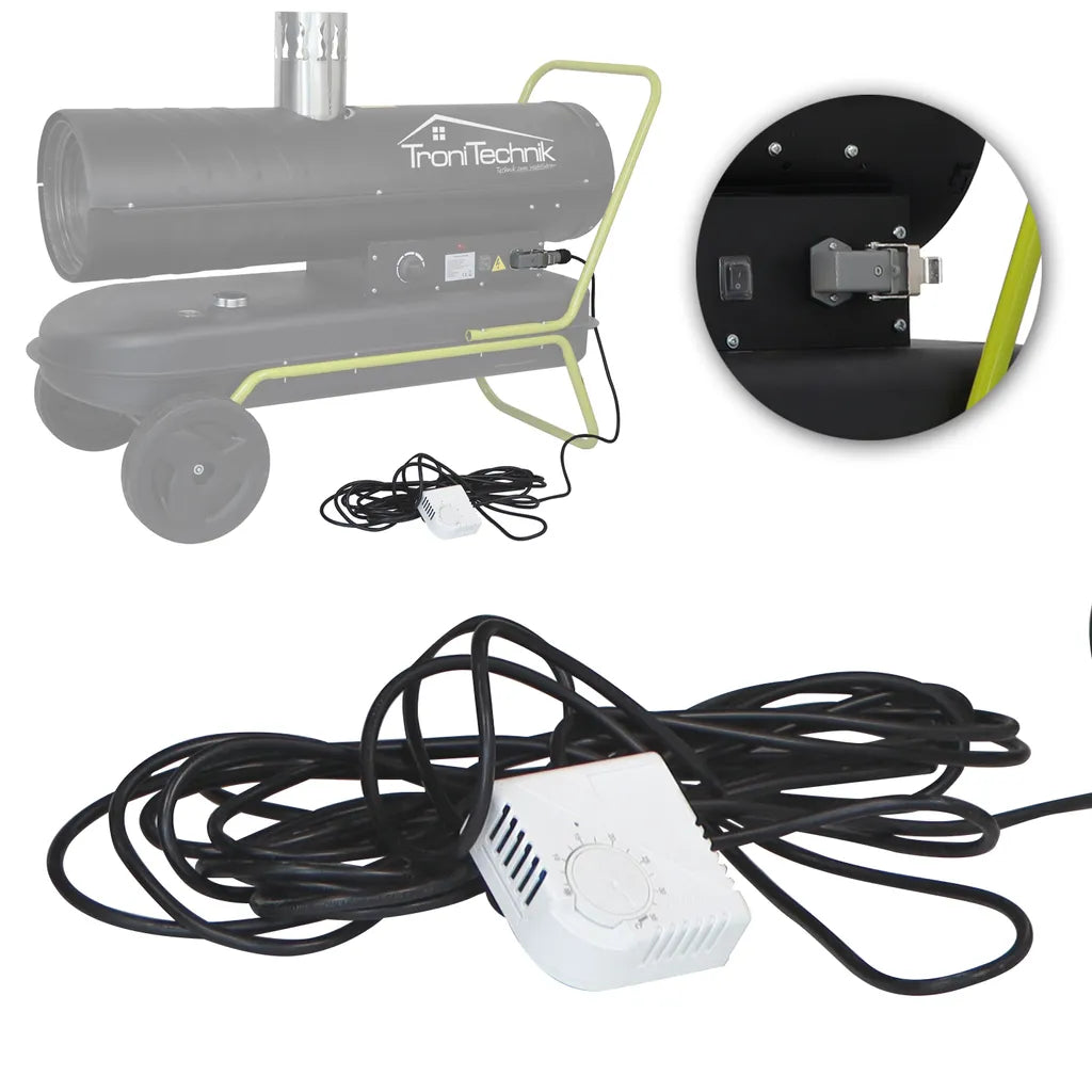  TroniTechnik Externes Thermostat Heizkanone Dieselkanone