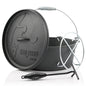  BBQ-Toro Dutch Oven DO9AX, 7,2 L Alpha Gusseisen Kochtopf, Gusstopf