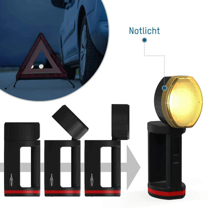  ANSMANN LED-Handscheinwerfer HS5R Mit Integriertem Akku