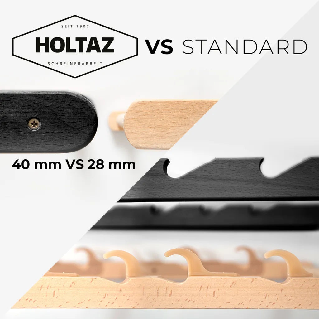  Holtaz Liegestuhl Aus Holz Klappbar Sonnenstuhl Strandstuhl - Abnehmbarer Stoff - 4 Positionen Bis 130 Kg Schwarz Aperol Spritz