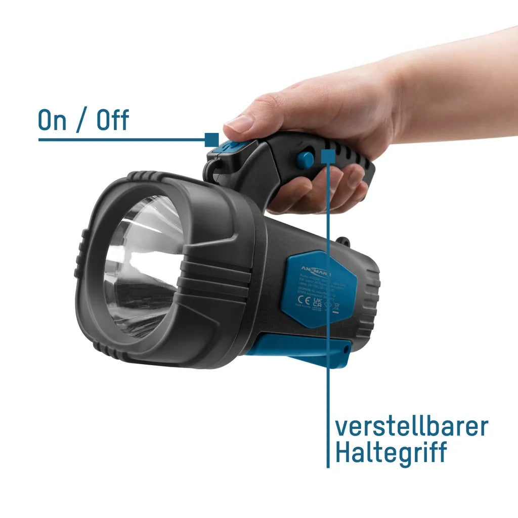  ANSMANN HS230B LED Handscheinwerfer
