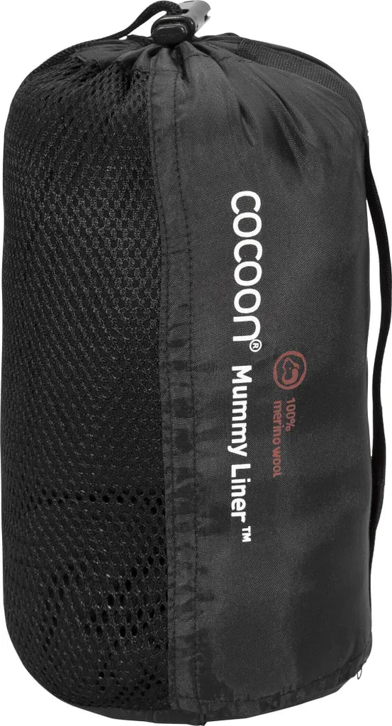  Cocoon Mummy Liner Hüttenschlafsack Aus Wolle