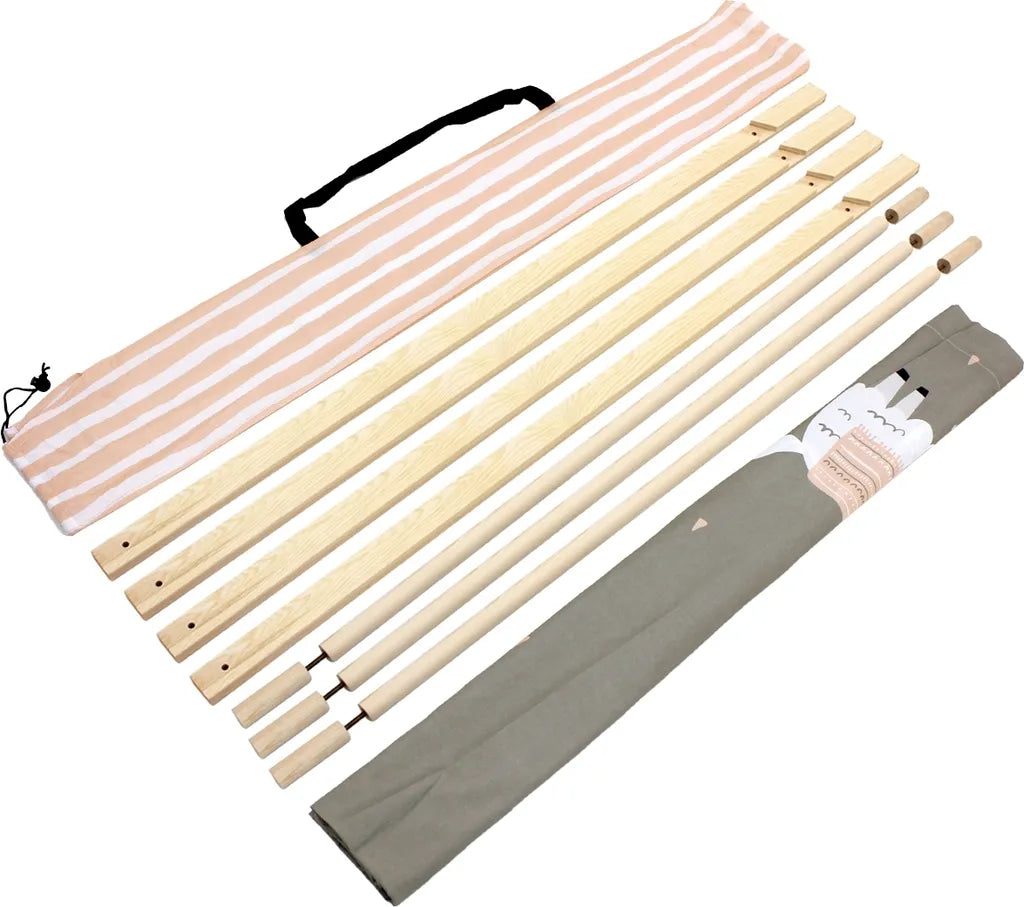  Kinderzelt WASCHBÄR/LAMA, 101x106x106 Cm - Home Styling Collection