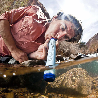  LifeStraw Personal 3-er Pack - Kompakter Trinkhalm Trinkwasserfilter